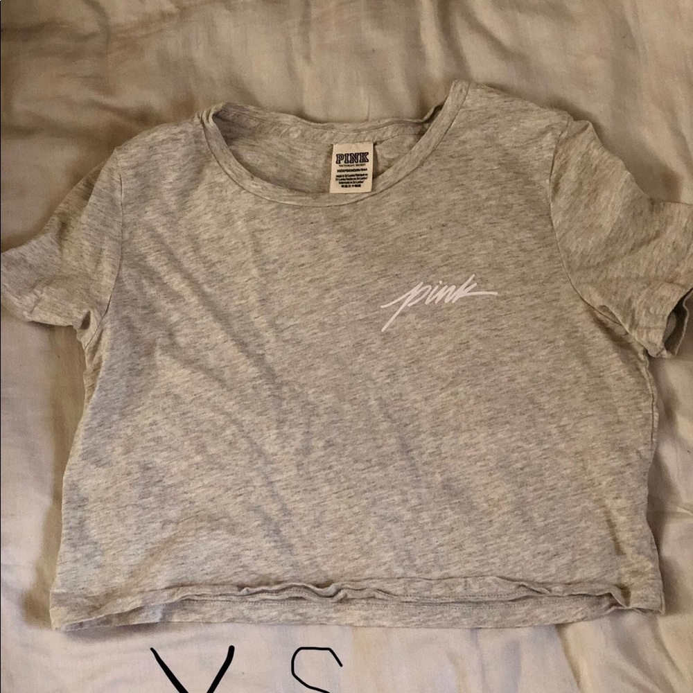 VS pink crop top